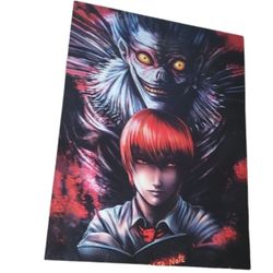 Death Note 3D Holographic Lenticular Anime Poster 