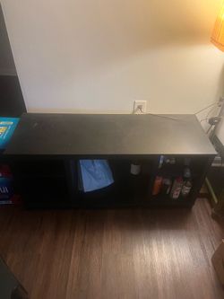 Wooden TV stand