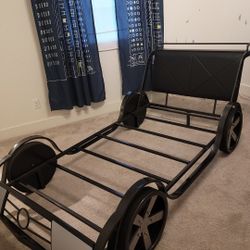Car Metal Frame Twin Bed 