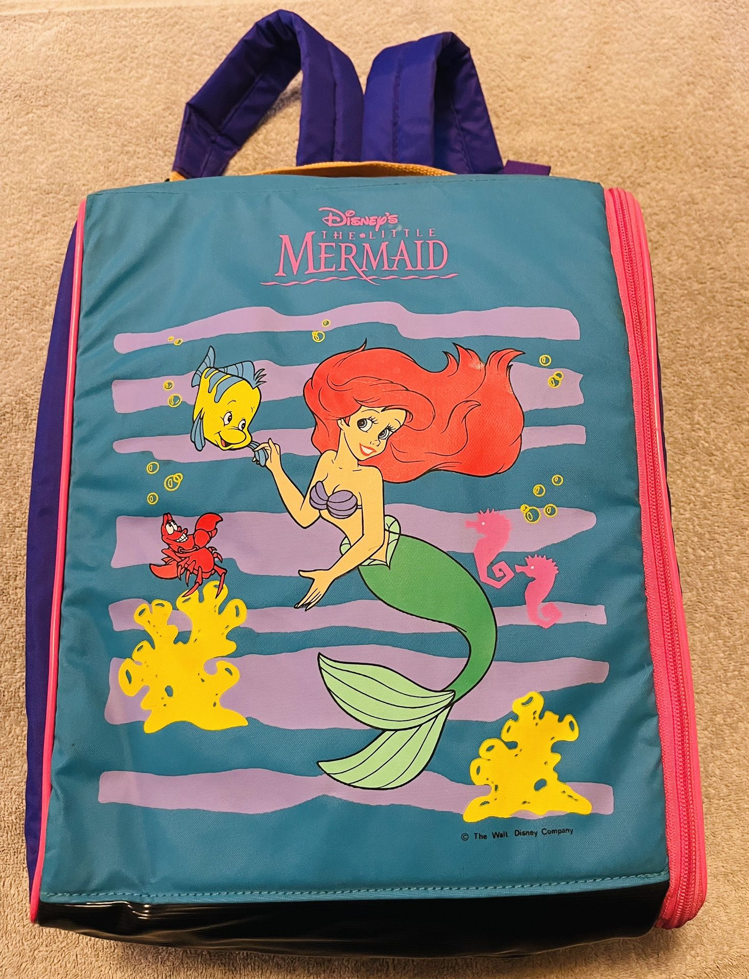 VINTAGE THE LITTLE MERMAID BACKPACK