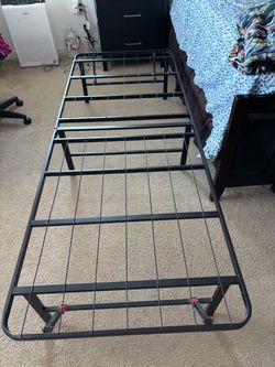 Metal bed frame- queen size