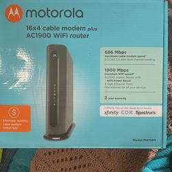 Motorola 16x4 Modem + Router