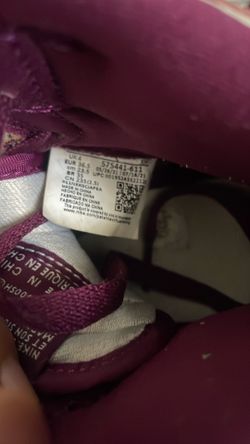 Burgandy Nikes