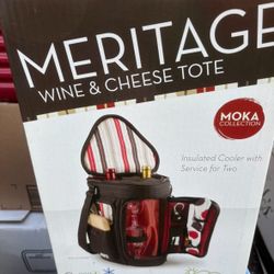 Meritage Wine And Cheese Picnic Tote