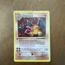  First Edition Shadowless Charizard 