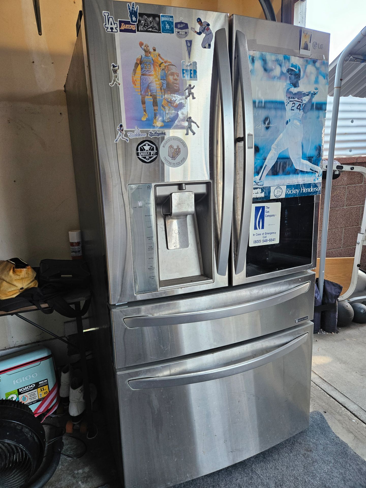 LG French refrigerator*MOVING* $500obo