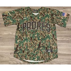 San Diego Padres Military Camo Jersey Tatis Jr Jersey for Sale in