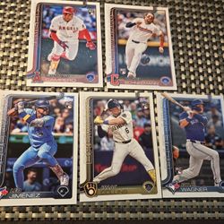 2025 Topps Series 2 (9) Total Rookie Cards $10