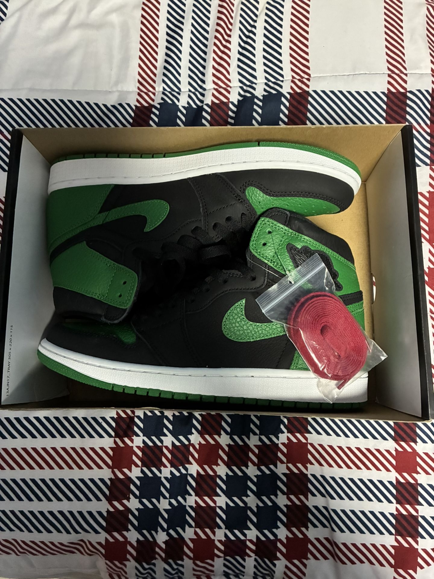 Air Jordan 1 Pine Green 2.0 Size 9