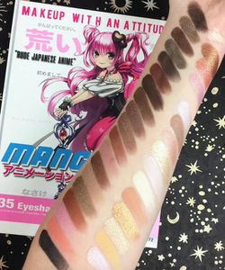 Rude cosmetics 35 eyeshadow palette Manga Anime Book2 for Sale in West  Chicago, IL - OfferUp