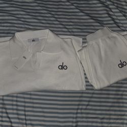 New Alo Set Shirt&Pants Size M