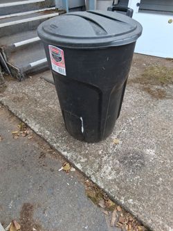 Rubbermaid Roughneck Trash Can with Lid