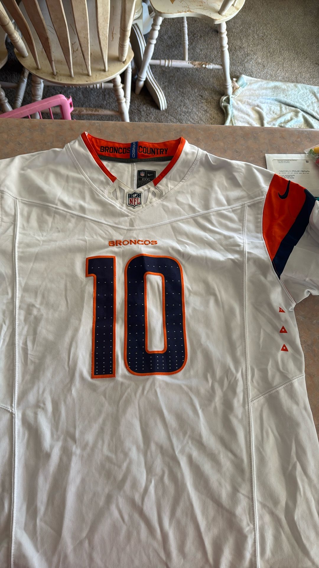 Broncos jersey No Nix