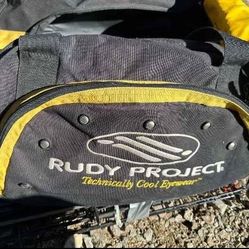 Black And Yellow Gym Bag