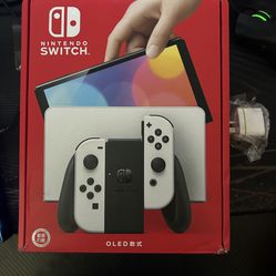 Nintendo switch OLED (White)