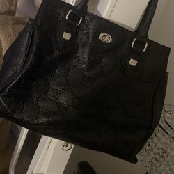 Large  Hello Kitty Satchel Purse 