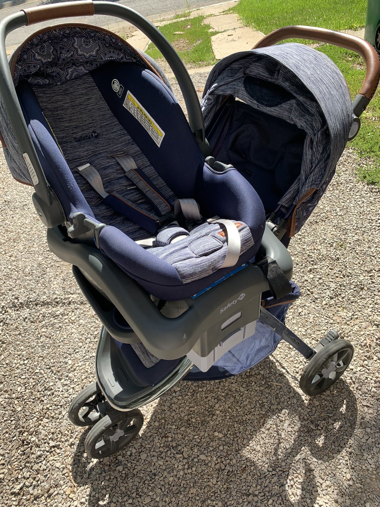 Monbebe Edge Travel System Stroller And Infant Car Seat