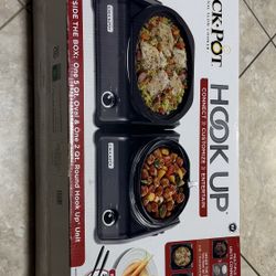 Hookup Crock Pot-5qt oval and a 2qt round
