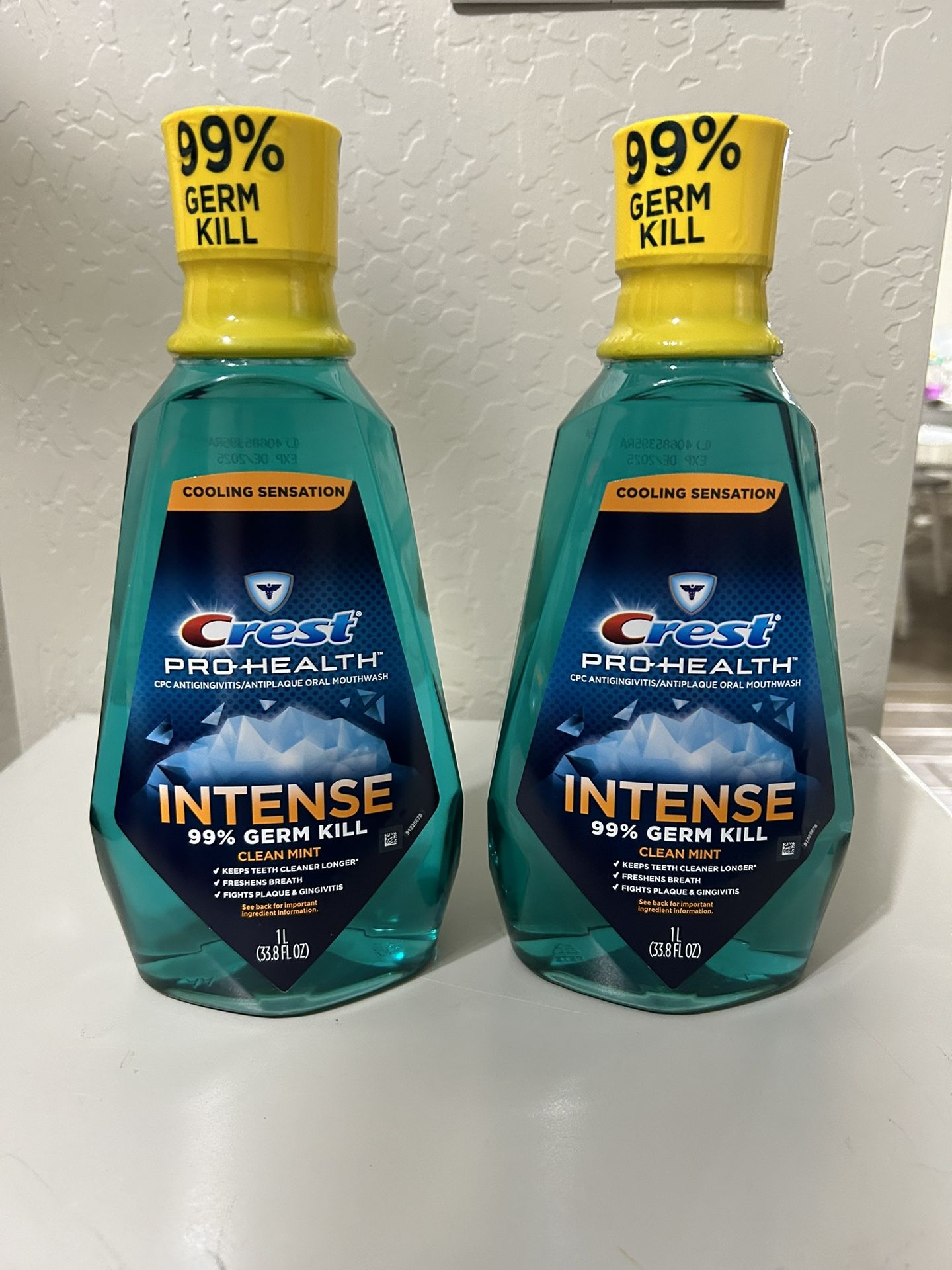 CREST PRO- HEALTH MOUTHWASH 1 L 33.8 FL OZ $4.50 EACH 