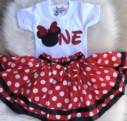 One First Birthday tutu set Brand New
