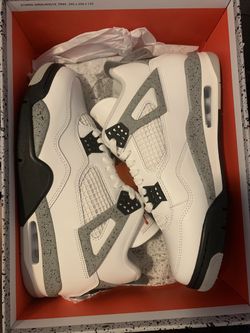 Jordan 4 White Cement 