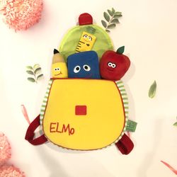 Sesame Street Elmo’s Backpack Play Plushes For Kids 3+ Years