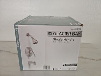 Glacier Bay Single Handle Tub and Shower Set