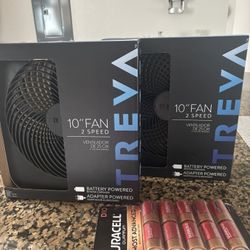 Ventiladores Más Baterías (nuevos)