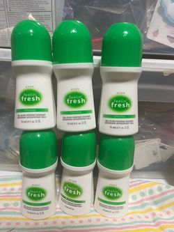 Deodorant feeling fresh