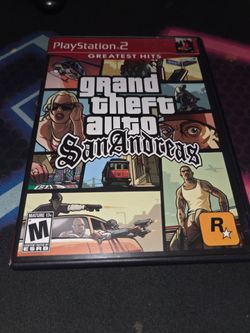 GTA San Andreas PS2 Greatest Hits