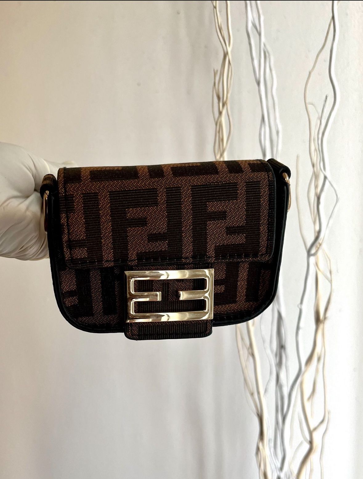 Mini Fendi Baguette Charm/Fanny Bag