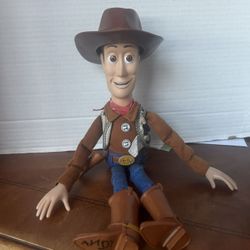 Disney Pixar Toy Story And Beyond 2006 Talking Pull String Woody 