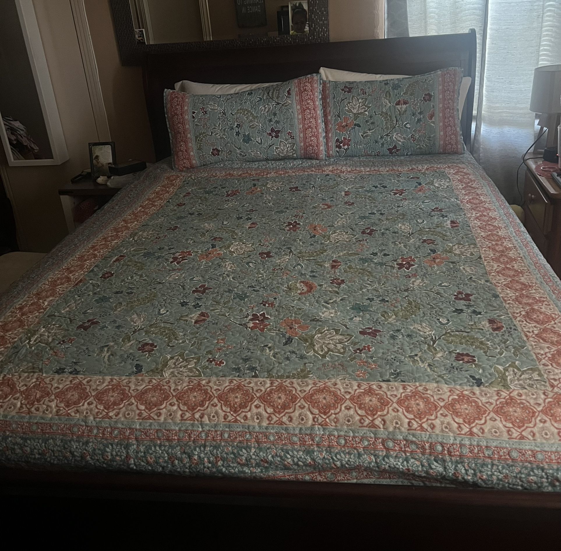 Queen Mattress And Bedframe