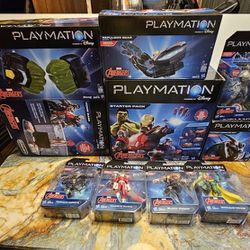 Disney Playmation Avengers Starter Pack Large Bundle 10 Pieces "NEW" MSRP $409.90 Before tax! $145.00 Now!!! Great Toys