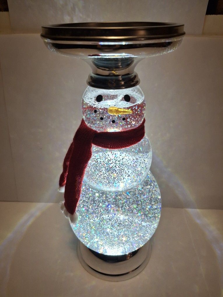 Snowman ⛄️ Candle Holder Globe