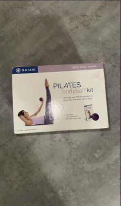 Gaiam Pilates Weighted Ball Kit with Workout Video – New