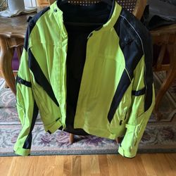 High Visibility Motorcycle Jacket 