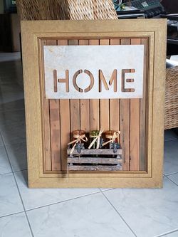 Hand-made, one- of - a kind decor piece