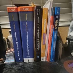 Paramedic Book Lot