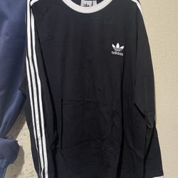 Mens Long Sleeve Adidas Shirt