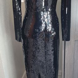 Size Small Elegant Sequin Turtleneck Dress