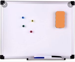 Magnetic dry erase whiteboard, Size 15"x 12"
