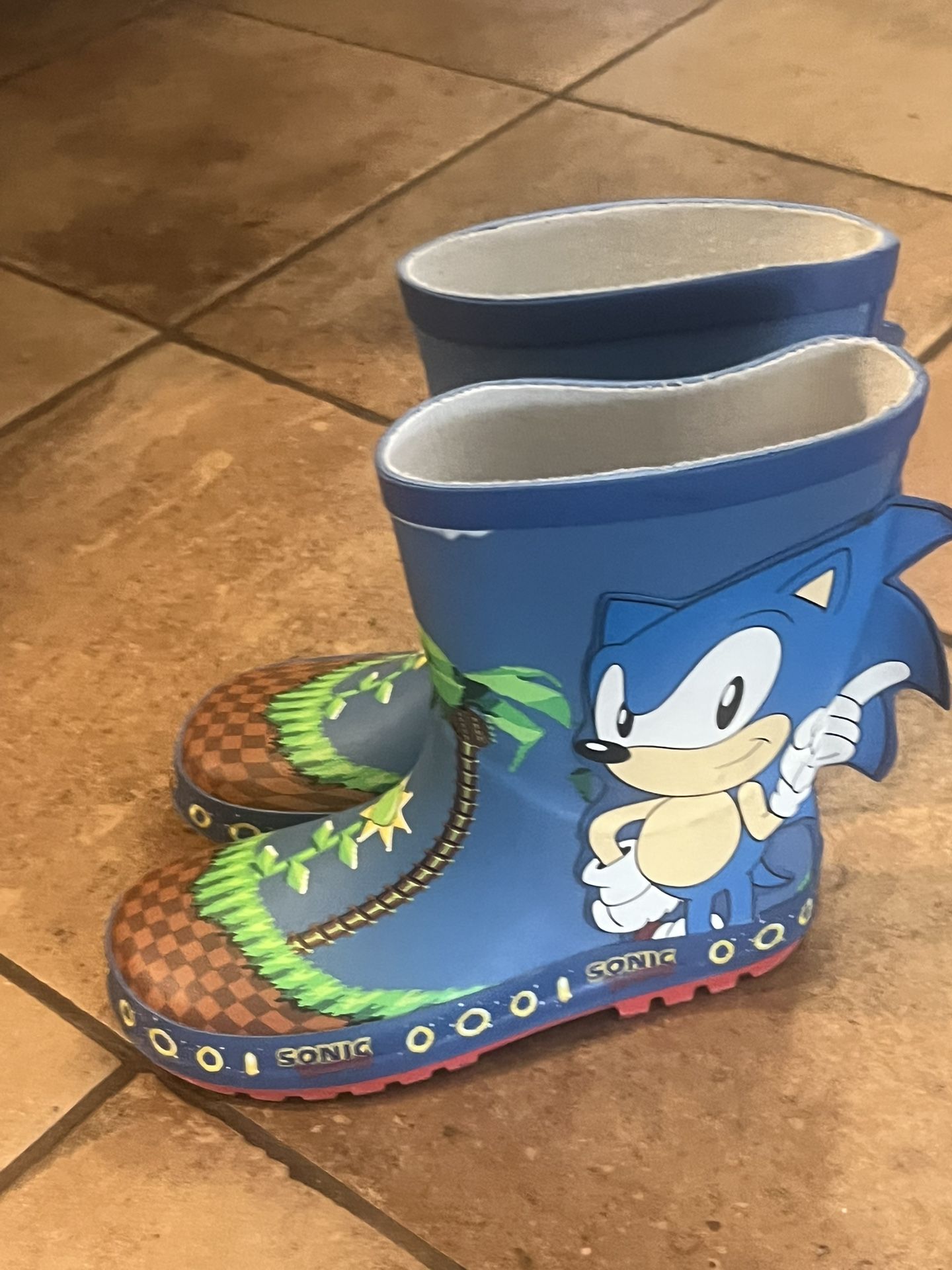 Sonic Rain Boots