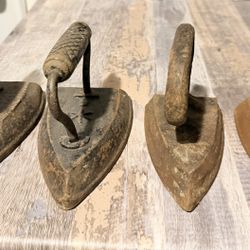 Antique Cast Iron Irons
