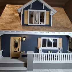 Beach House Bungalow Dollhouse 
