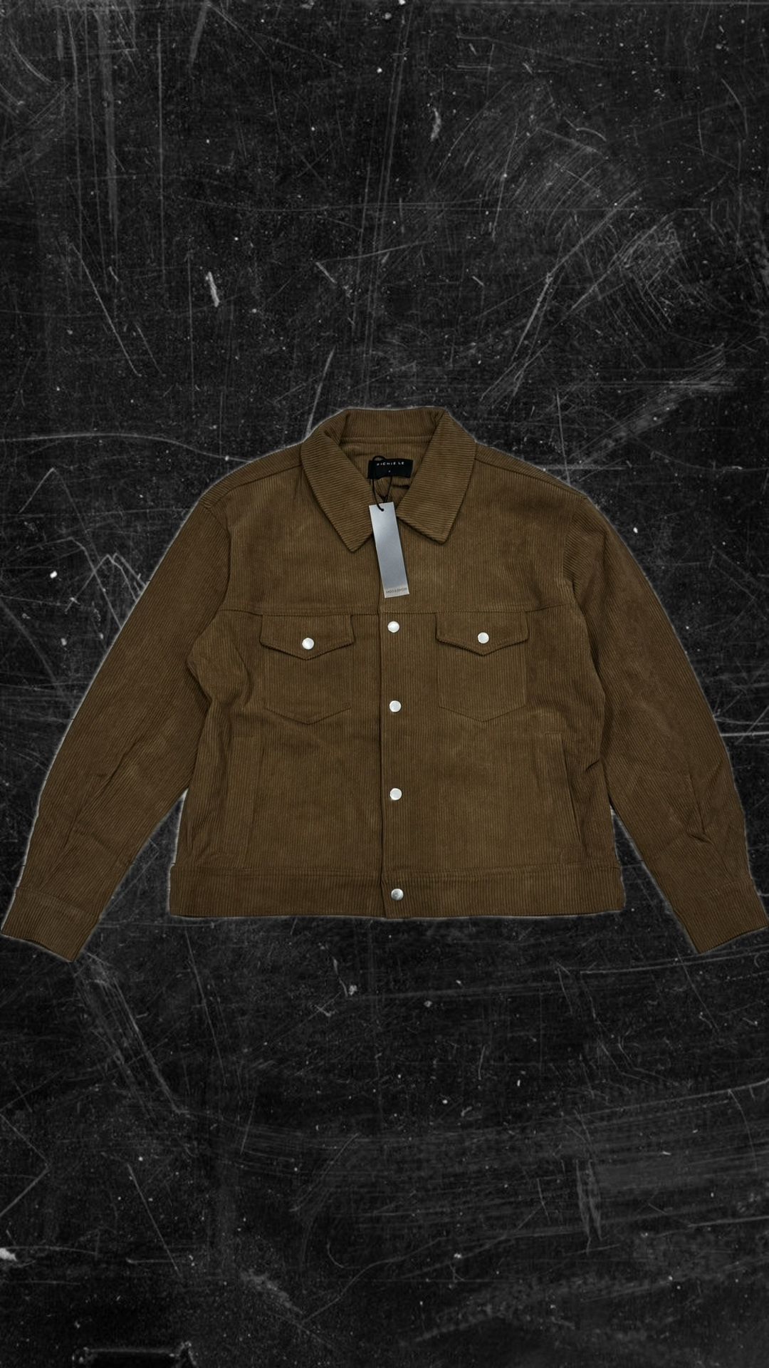 RICHIE LE CORDUROY JACKET BROWN