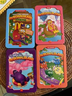 Mcdonaldland collectible tins
