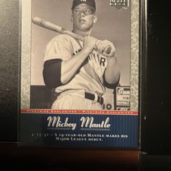 Mickey Mantle  ‘01 Upper Deck Pinstripe Exclusive 