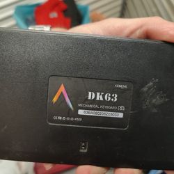 Dk63 Mechanical Keyboard (Usb-c)