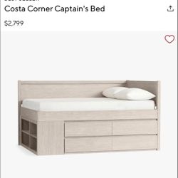 Costa Corner Bed full size with mattress